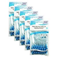 TEPE 138240B Cepillo interdental original plástico- 0-6 mm- tamaño 3- azul- total 40- paquete de 5